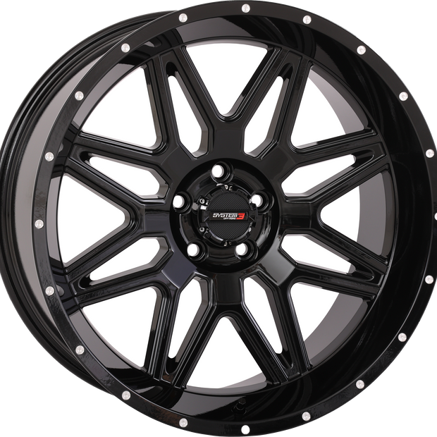 St7 Wheel 20x9 5+4 (0mm) 5/4.5 Gloss Black