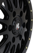 HIGH LIFTER Wheel - HL24 - Front/Rear - Black - 15x7 - 5/4.5 - 5+2 (+38 mm) 15HL24-1445
