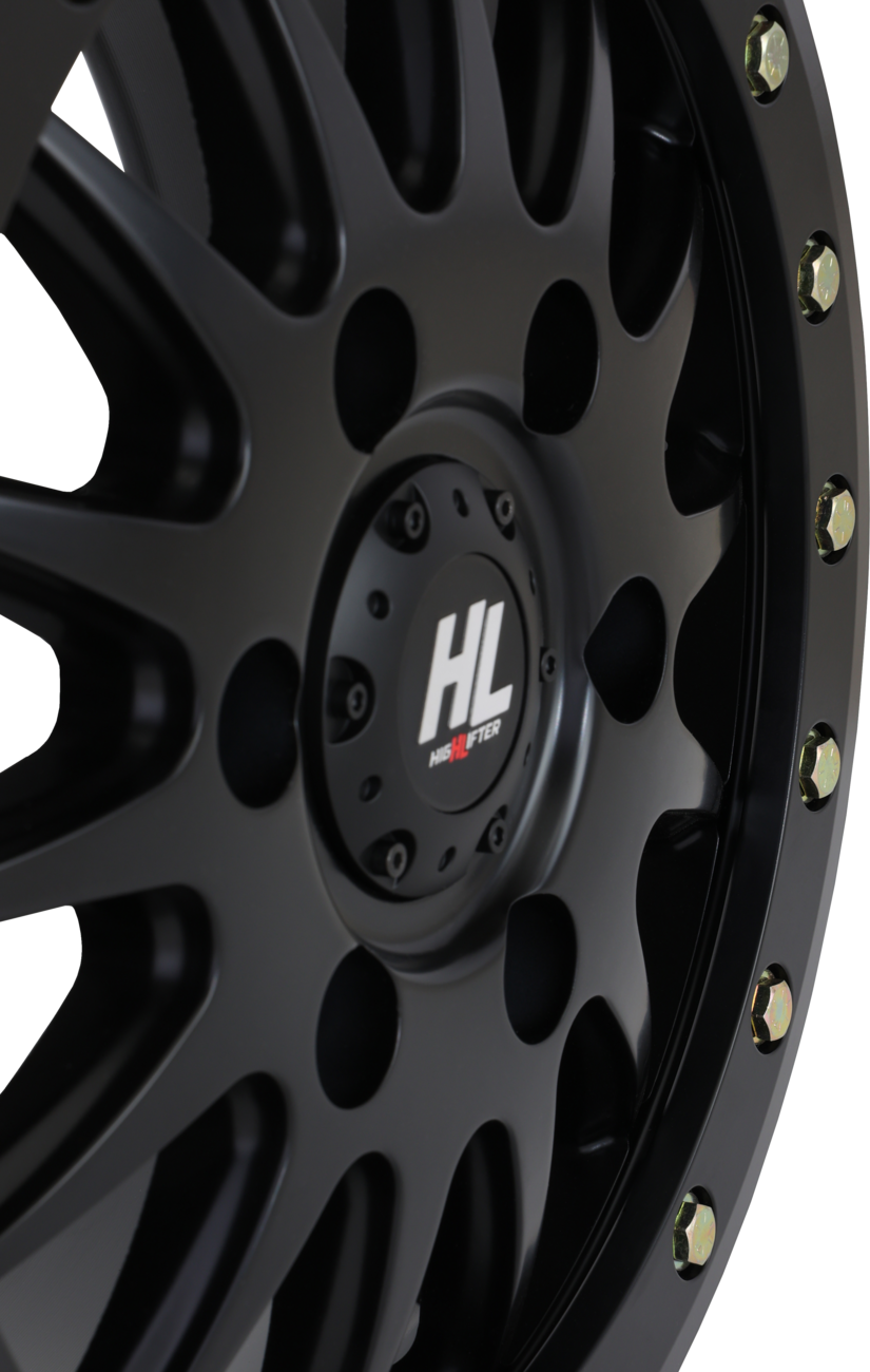 HIGH LIFTER Wheel - HL24 - Front/Rear - Black - 15x7 - 5/4.5 - 5+2 (+38 mm) 15HL24-1445