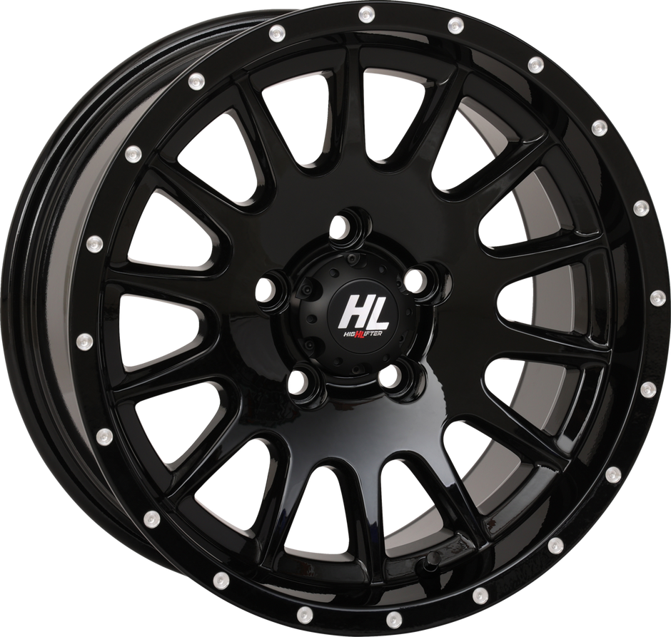 HIGH LIFTER Wheel - HL25 - Front/Rear - Black - 15x7 - 5/4.5 - 4+3 (+10 mm) 15HL25-1255