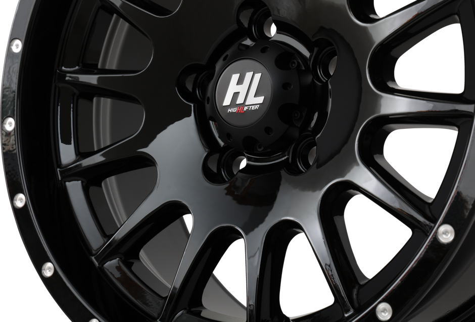 HIGH LIFTER Wheel - HL25 - Front/Rear - Black - 15x7 - 5/4.5 - 4+3 (+10 mm) 15HL25-1255