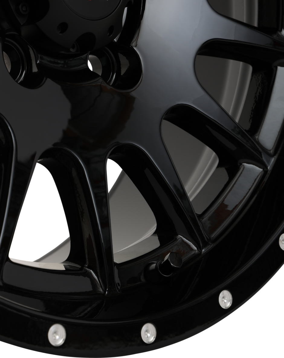 HIGH LIFTER Wheel - HL25 - Front/Rear - Black - 15x7 - 5/4.5 - 4+3 (+10 mm) 15HL25-1255