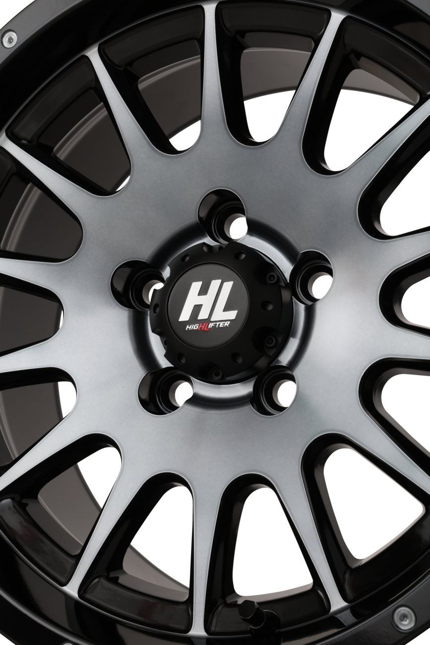 HIGH LIFTER Wheel - HL25 - Front/Rear - Dark Tint Gray - 15x7 - 5/4.5 - 4+3 (+10 mm) 15HL25-1655