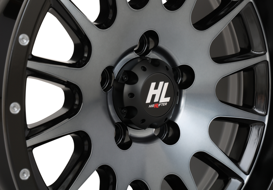 HIGH LIFTER Wheel - HL25 - Front/Rear - Dark Tint Gray - 15x7 - 5/4.5 - 4+3 (+10 mm) 15HL25-1655