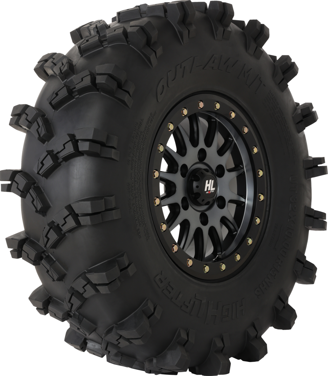 HIGH LIFTER Tire - Outlaw M/T - Front/Rear - 32x10R14 - 10 Ply 001-2529HL