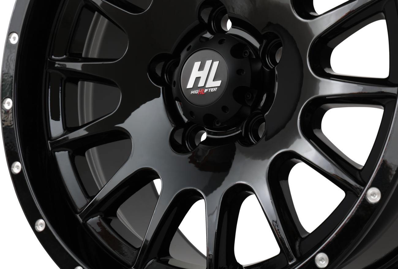 HIGH LIFTER Wheel - HL25 - Front/Rear - Black - 15x7 - 4/156 - 4+3 (+10 mm) 15HL25-1256
