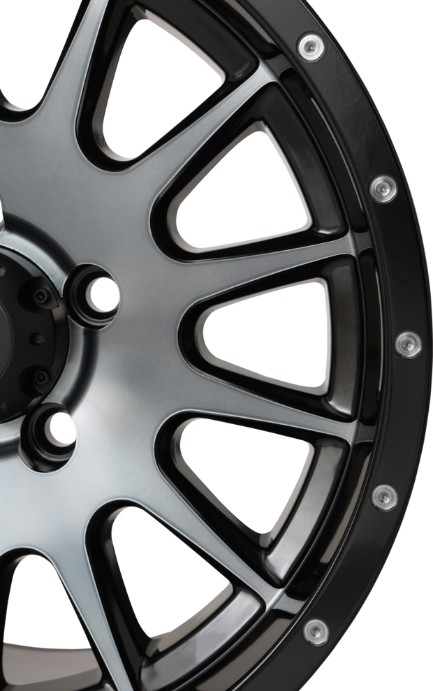 HIGH LIFTER Wheel - HL25 - Front/Rear - Dark Tint Gray - 15x7 - 4/137 - 4+3 (+10 mm) 15HL25-1637
