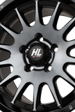 HIGH LIFTER Wheel - HL25 - Front/Rear - Dark Tint Gray - 15x7 - 4/137 - 4+3 (+10 mm) 15HL25-1637
