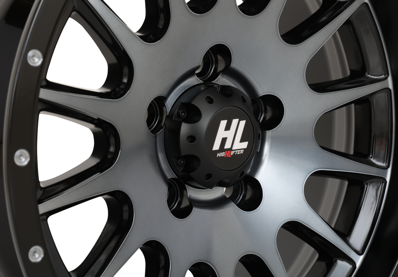 HIGH LIFTER Wheel - HL25 - Front/Rear - Dark Tint Gray - 15x7 - 4/137 - 4+3 (+10 mm) 15HL25-1637