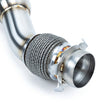 EVP Racing 3 Inch Down Pipe with Bullet Muffler for Can-Am Maverick R