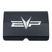 EVP matte black heat shield with cutout EVP logo for 2018-2024 Polaris Ranger XP 1000 stock exhaust