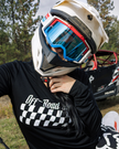 Checkered Flag Lightweight Jersey/Tech Tee