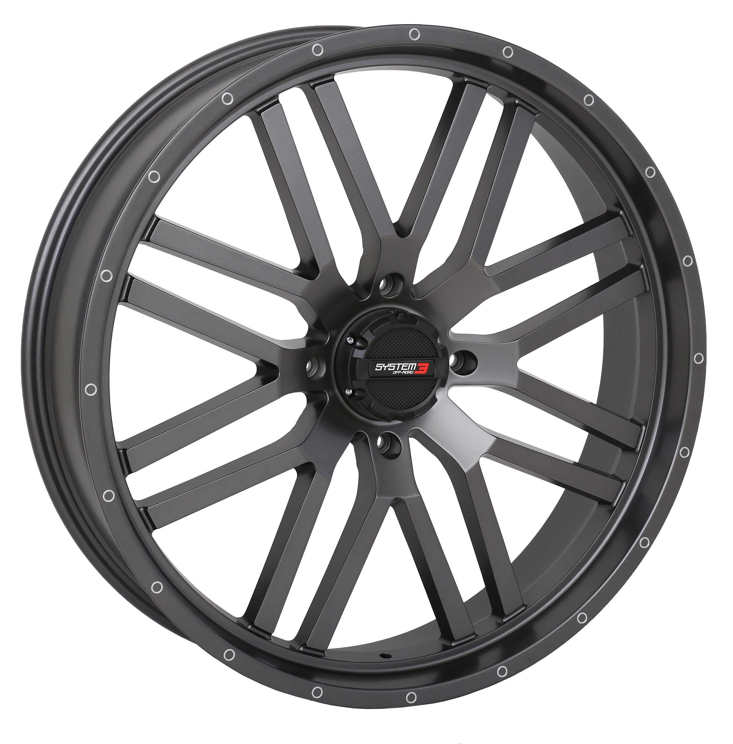 St3 Wheel 24x7 4+2.5 (+10mm) 4/156 Matte Gunmetal Grey