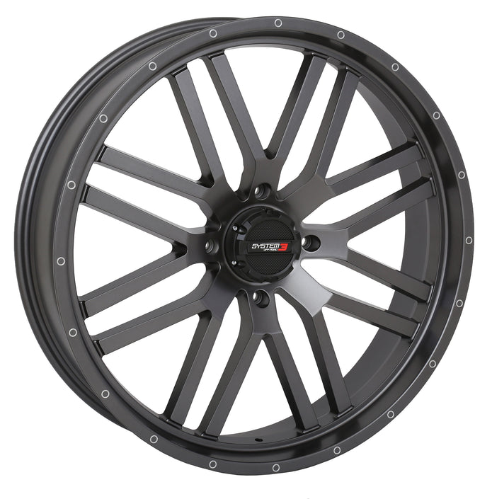 St3 Wheel 22x7 4+2.5 (+10mm) 4/137 Matte Gunmetal Grey