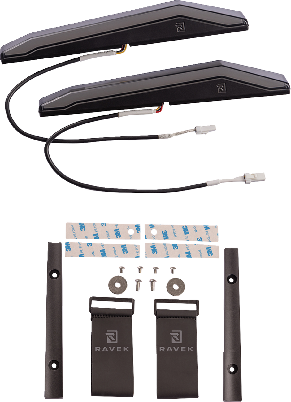 RAVEK Apex Lights* - Running - Amber - U-Force 68-101A