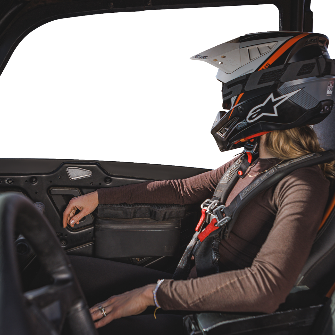 RAVEK Heavy Duty Adjustable Armrests - Polaris RZR XP 64-306