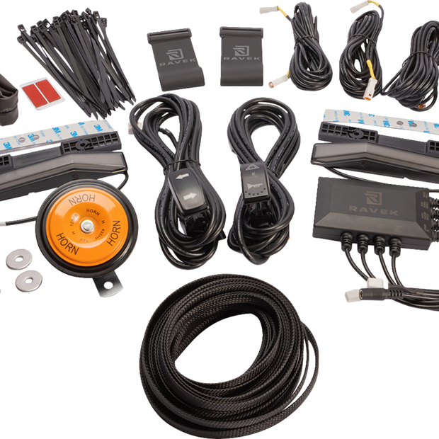 RAVEK Turn Signal Kit - Amber - White Running Lights - Ranger 64-101