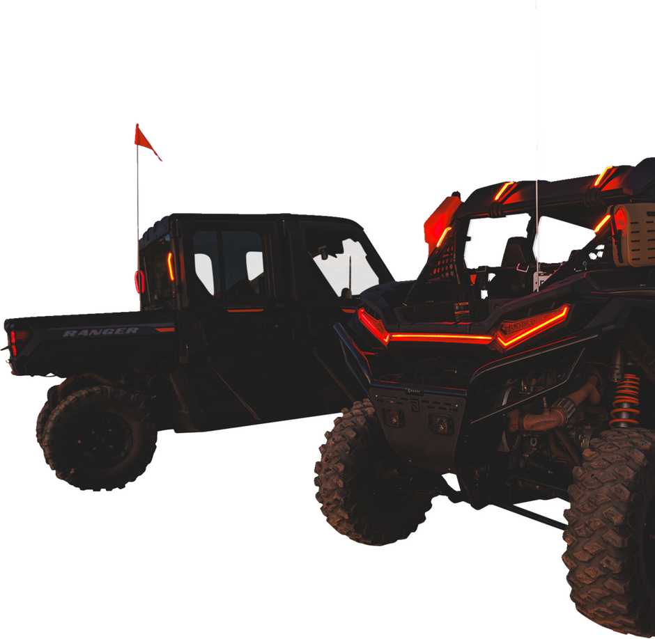 RAVEK Running/Brake Light - Red - RZR XP 64-315