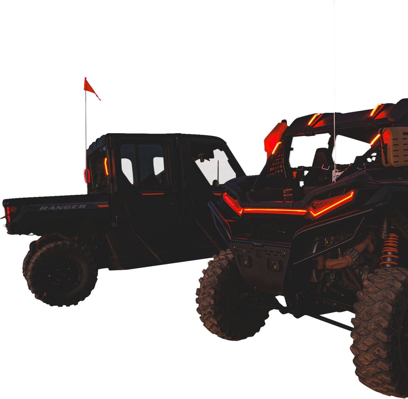 RAVEK Running/Brake Light - Red - RZR XP 64-315