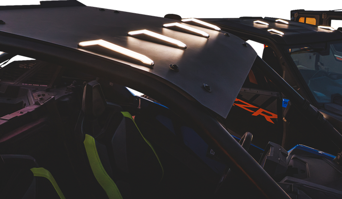 RAVEK Apex Lights* - Running - White - RZR Pro R 64-504S