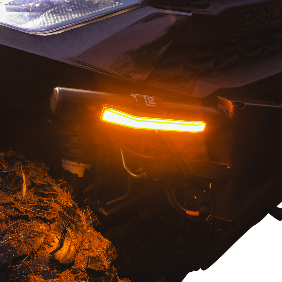 RAVEK Apex Lights* - Running - Amber - Defender 65-102A