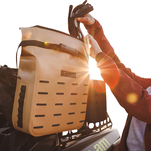 RAVEK MOLLE Zipperless Bag - Waterproof - Desert Tan H59-104DT