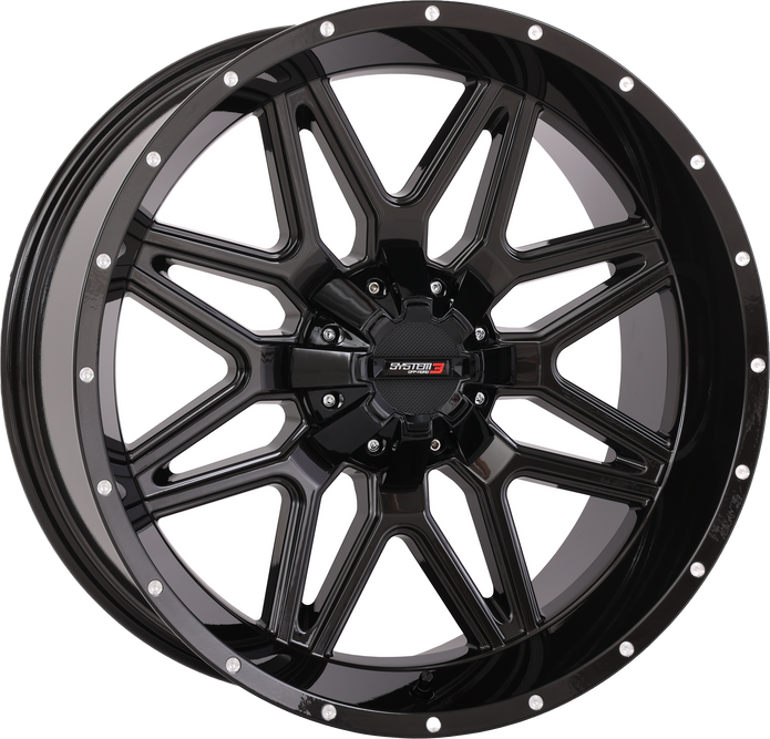 St7 Wheel 20x9 5+4 (0mm) 4/137 & 4/156 Gloss Black