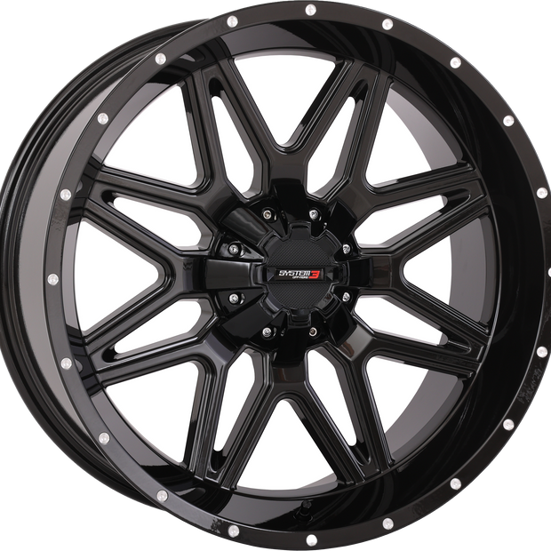 St7 Wheel 20x9 5+4 (0mm) 4/137 & 4/156 Gloss Black