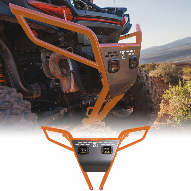 RAVEK Rear Bumper - Plug & Play Reverse LED Lighting - Polaris - RZR 64-308ORL