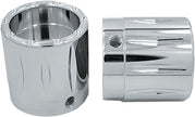 Axle Nut Cover Rival Chrome 1