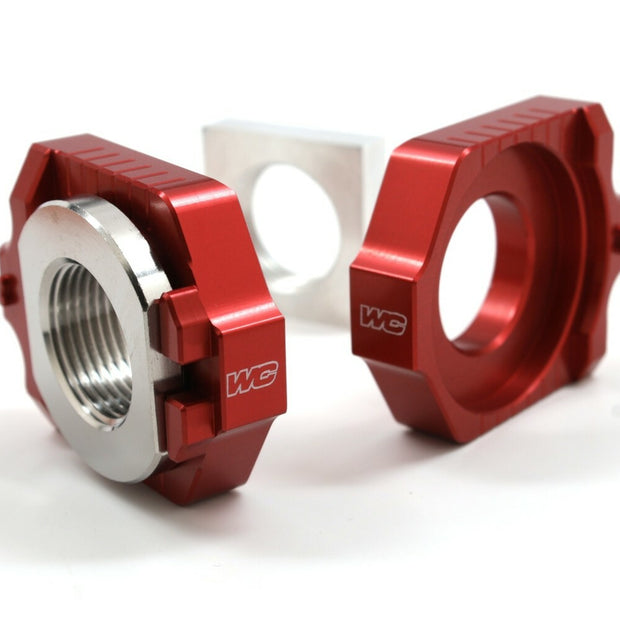 Axle Blocks Elite Ktm/Hus Red