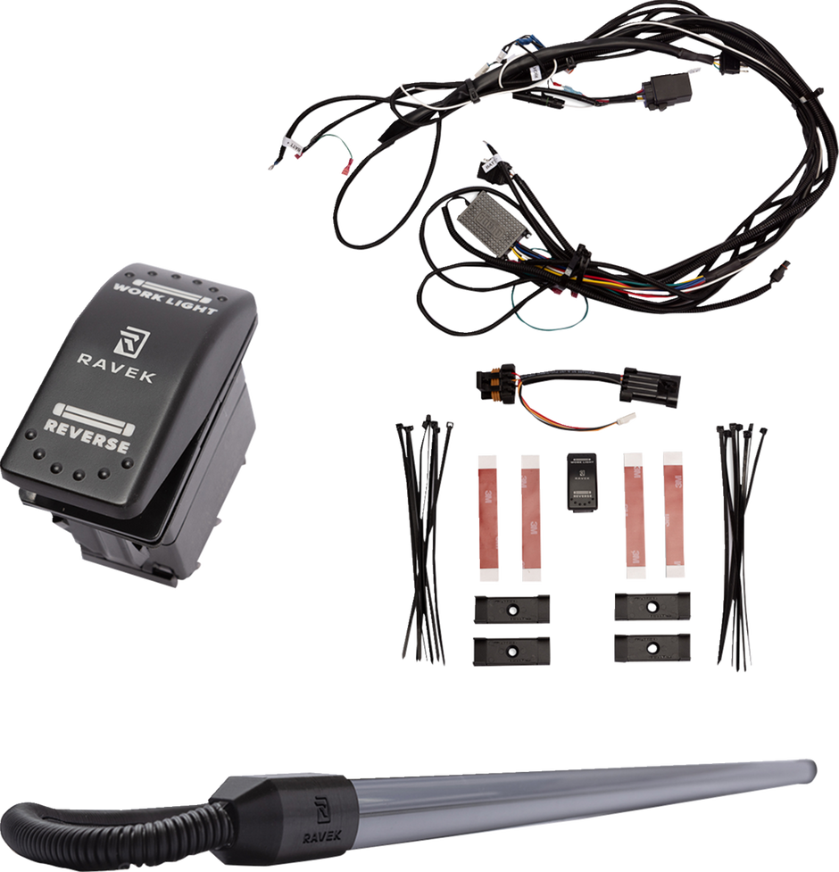 RAVEK Taillight - Multi-Function - General w/ Ride Command 64-704