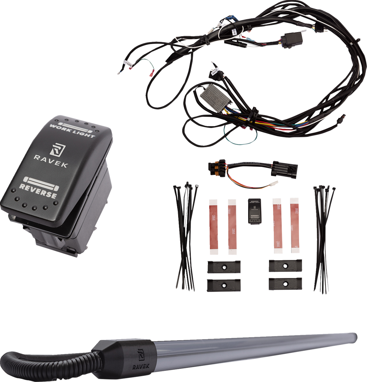 RAVEK Taillight - Multi-Function - General w/ Ride Command 64-704