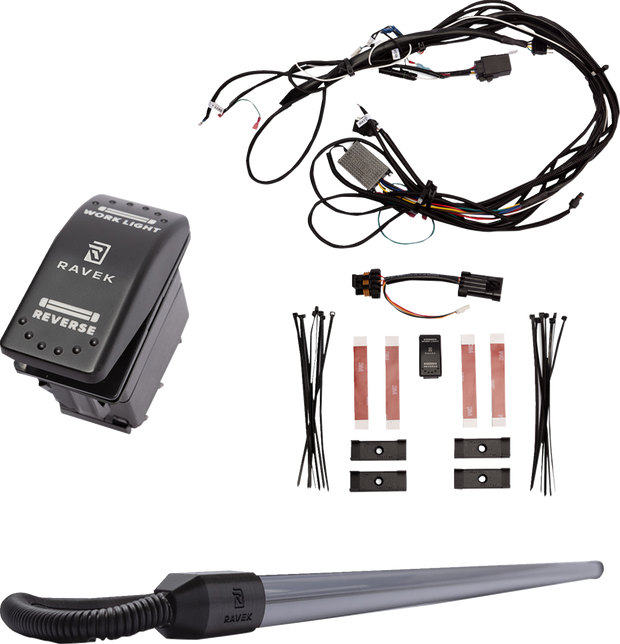 RAVEK Taillight - Multi-Function - General w/ Ride Command 64-704