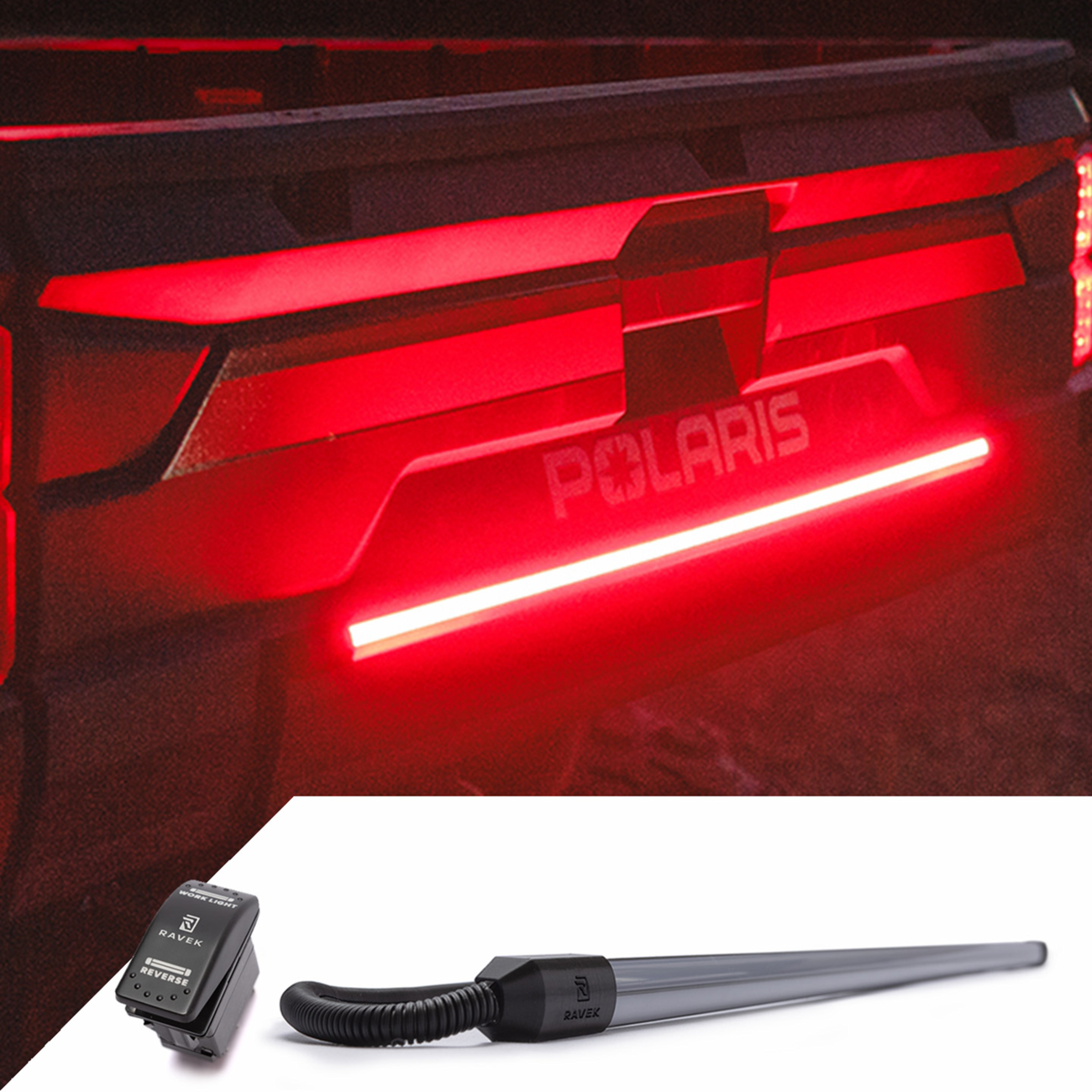 RAVEK Taillight - Multi-Function - General w/ Ride Command 64-704