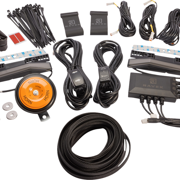 RAVEK Turn Signal Kit - White Running Light - Maverick R 65-703