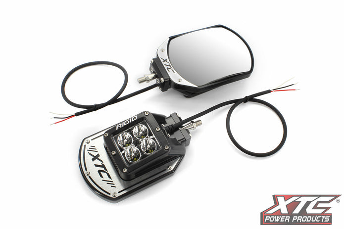 Side Mirrors Threaded 3/8 In. Stud