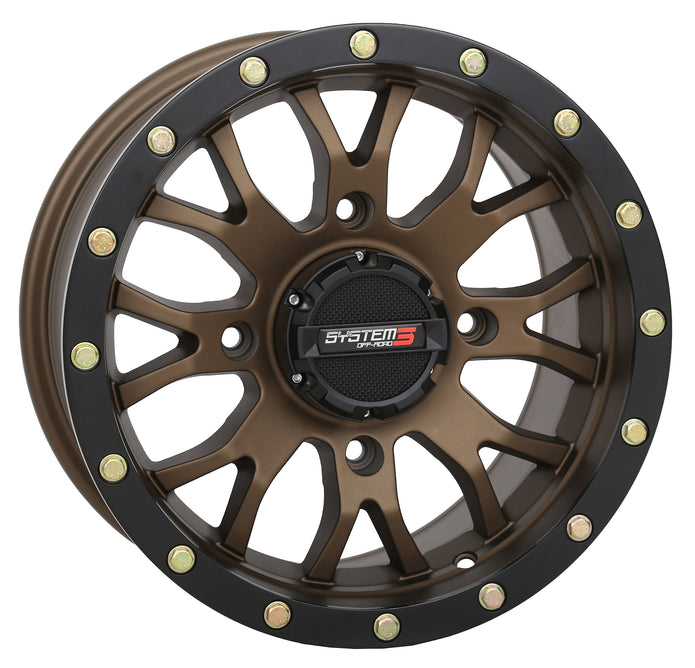 St3 Wheel 14x7 5+2 (+30mm) 4/156 Matte Bronze/Black