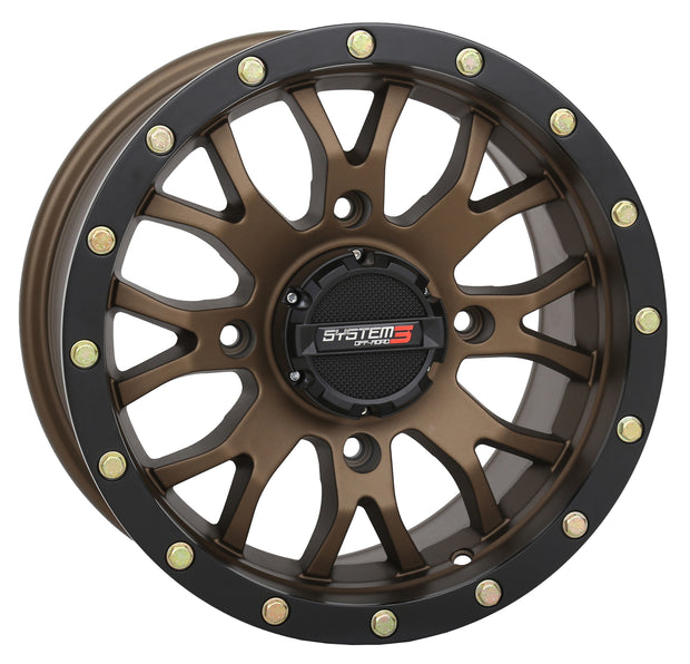 St3 Wheel 14x7 5+2 (+30mm) 4/156 Matte Bronze/Black