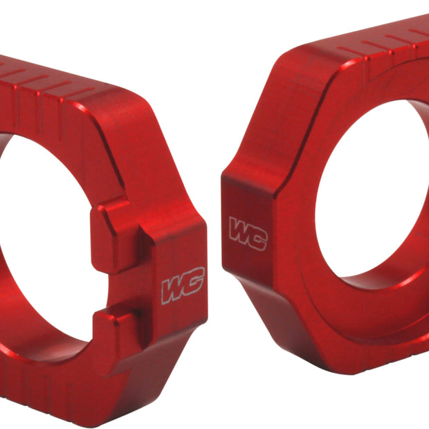 Axle Blocks Elite Ktm/Hus Red