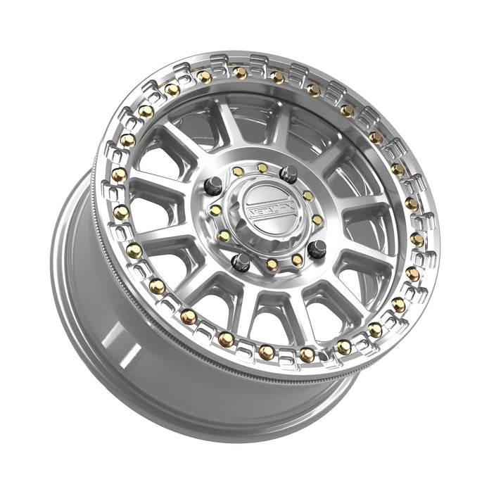 Rampage Beadlock | Gloss Silver Machined