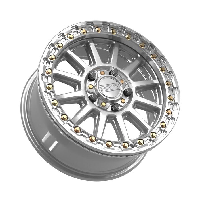 Rampage R Beadlock | Gloss Silver Machined
