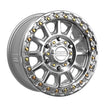 Rampage 6R Beadlock | Gloss Silver Machined