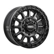 Rampage 6R Beadlock | Satin Black w/ Gloss Black Ring