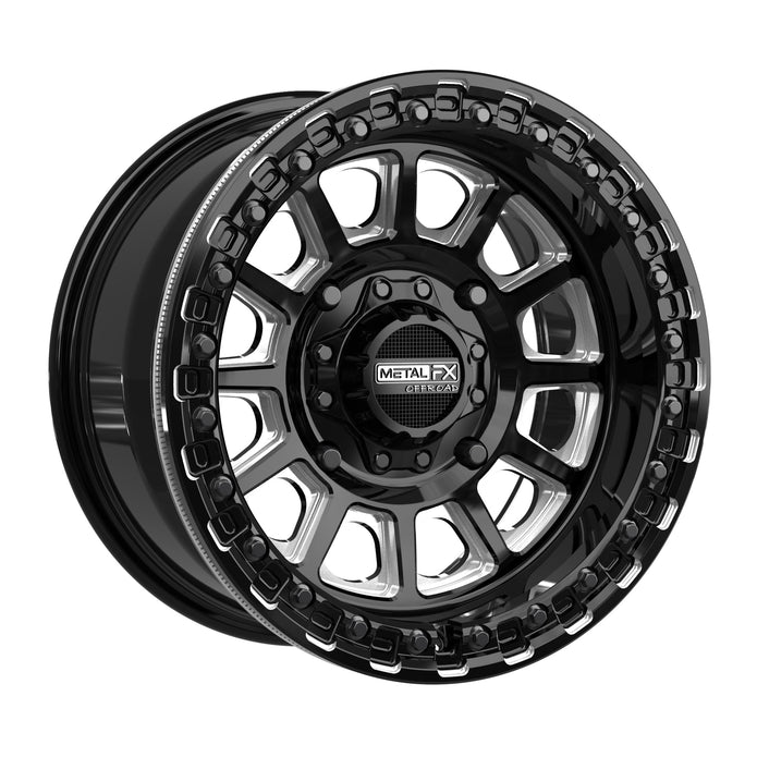 Rampage Beadlock | Gloss Black Contrast Cut