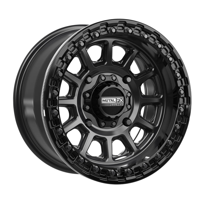 Rampage Beadlock | Satin Black w/ Gloss Black Ring