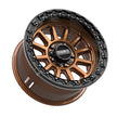 Rampage R Beadlock | Smoked Bronze w/ Gloss Black Ring