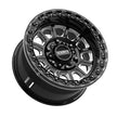 Rampage 6R Beadlock | Gloss Black Contrast Cut