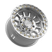 Rampage 6R Beadlock | Gloss Silver Machined