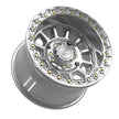 Rampage Beadlock | Gloss Silver Machined